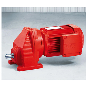 มอเตอร์ไฟฟ้าไฟฟ้ากระแสตรงมอเตอร์ลดสามเฟสไฟฟ้ากระแสตรงของแท้มอเตอร์เกียร์ R37 DRE80M4 0.75kW ใหม่ - Product Image 4