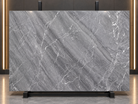 Dalles de marbre gris fantôme en pierre naturelle pour tables d'appoint, îlots de cuisine, panneaux muraux, plateaux de douche, carreaux de sol et meubles de salle de bain