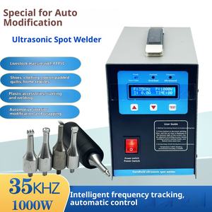 Tavuk gübresi yumurta koleksiyonu için yeni ultrasonik kaynak makinesi 110V/220V 1kW araba kapı paneli iç plastik sıcak eriyik için - Product Image 5