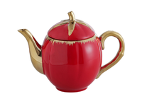 Service de vaisselle en porcelaine de style européen JIUWANG avec motif de tomates, compatible lave-vaisselle, forme irrégulière - Cadeau d'affaires