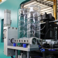 Machine de soufflage de bouteilles PET industrielle automatique Festo à 2 cavités pour préformes PET de 100 ml à 2 L, conception personnalisée pour bocaux et bidons en plastique