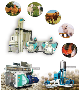 Nouvelle usine de fabrication de granulés d'aliments pour volailles de grande capacité en acier inoxydable, prix d'usine en Chine - Product Image 2