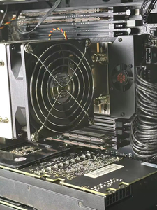 AI Server <b>Workstation</b> 4×RTX 2080Ti 22GB for DeepSeek LLM Inference Coder Model Fine-tuning AI Learning Modeling Training System - Product Image 5