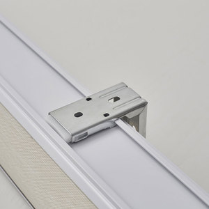 Tonos ciegos motorizados Wifi hechos a medida para oficina, casa, luz comercial de lujo, atenuación de doble tela transparente, Mini persiana cebra - Product Image 3