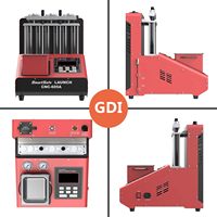 Actualización de CNC603A] LAUNCH SmartSafe CNC605A Ultrasónico Car & GDI Inyector de combustible Limpiador y probador para boquillas de inyector GDI EFI SFI