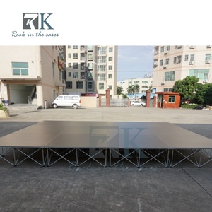 Plateforme de scène pliable en alliage d'aluminium pour événements, concerts, mariages – Socle de scène portable pour vente en gros - Product Image 6