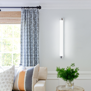 Modern LED <b>Bathroom</b> Mirror <b>Light</b> Warm White 3500K IP44 <b>Waterproof</b> Surface Mounted Polished Chrome Contemporary Design - Product Image 5