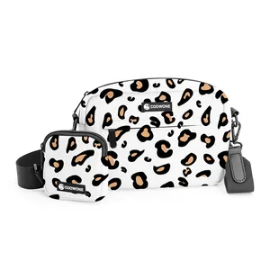Новая модная Регулируемая сумка для собак на одно плечо с логотипом на заказ, сумка для прогулок, сумка для тренировок, аксессуар для домашних животных