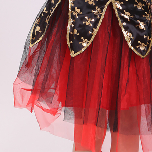 2025 disfraces de <span class=keywords><strong>pirata</strong></span> de Halloween de lujo lindo niño niña carnaval niños piratas el Caribe disfraz niños mascarada vestido - Product Image 6