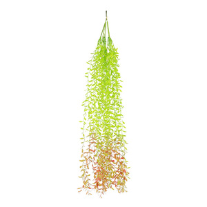 Artificial Willow Branches Green <b>Leaves</b> Hanging Plant Indoor Decoration Plastic Vines High Simulation - Product Image 4