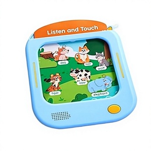Tableta <span class=keywords><strong>de</strong></span> Aprendizaje para Niños OEM, 156 Páginas, Tarjetas <span class=keywords><strong>de</strong></span> Memoria Flash con Función Tocar y Leer, 20 Juegos, Juguete Montessori, Alfabeto, Fonética, Matemáticas, Colores, Formas, Canciones - Product Image 1