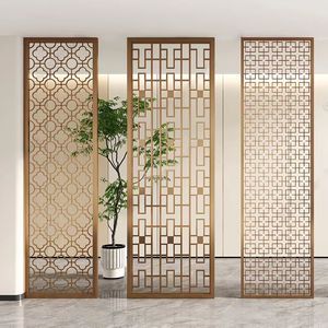 NGHỆ THUẬT thép không gỉ kính màn hình phân vùng lưới mô hình kim loại màn hình cho phòng khách lối vào hành lang màn hình bán hàng - Product Image 6