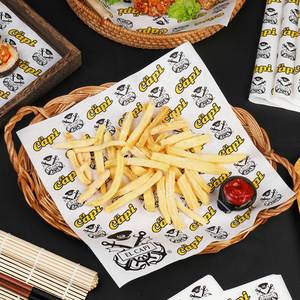 Papel Antigrasa para Platos, Papel Antigrasa para Pollo Frito, Hamburguesas, Sushi, Papel para Envolver Comida, Papel para Papas Fritas y Pizza - Product Image 5