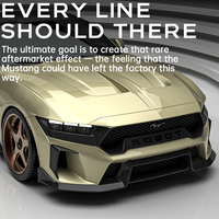Kit carrosserie et kit widebody ROBOT Ford Mustang S650 JEDI FRP/WCF pour modèles Ford Mustang S650