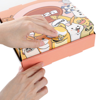 Boîte à pizza biodégradable de 9 pouces avec logo personnalisé, boîte à pizza pour la restauration rapide, boîte à pizza à emporter, boîte à pizza en papier ondulé de qualité alimentaire