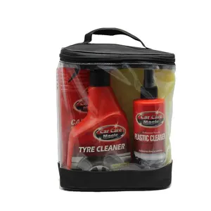 Car Valet Kit Contains Car wash Plastic Cleaner & Tyre cleaner Full range Car Care Products Package Manufacturer Provide