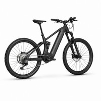 Vélo électrique à moteur central 1000W 48V 160Nm de couple, VTT électrique en alliage d'aluminium, modèle Hunting Stealth
