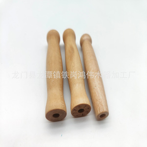 Manches de couteau en bois de hêtre, poignée en bois massif, pièces en bois artisanales pour couteaux, usage domestique - Product Image 4