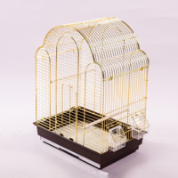 Vente directe usine 2026 – Cage d'élevage moderne et élégante pour canaris, perruches et oiseaux, avec plateau et boîte en plastique – Vente en gros