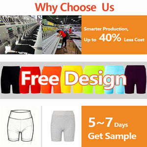 Pantalones cortos de yoga lavables <span class=keywords><strong>para</strong></span> mujer al por mayor de fábrica, pantalones cortos de yoga inteligentes de cintura alta <span class=keywords><strong>para</strong></span> aliviar el dolor de espalda baja, gimnasio de trabajo al aire libre - Product Image 5