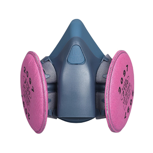 หน้ากากครึ่งหน้าเครื่องช่วยหายใจหน้ากาก7502อากาศพร้อมตัวกรอง2097วาล์วอากาศหน้ากากช่วยดับเพลิง - Product Image 1