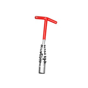 <span class=keywords><strong>Chiave</strong></span> per Candele Auto <span class=keywords><strong>a</strong></span> T, in Acciaio, Strumento Universale per Smontaggio e Manutenzione, Misure Metriche - Product Image 1