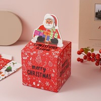 Divertido Set Sorpresa de Navidad para Mejores Amigos con Tarjeta de Regalo Extraíble, Papel Reciclable y Plegable con Acabado Bronceado