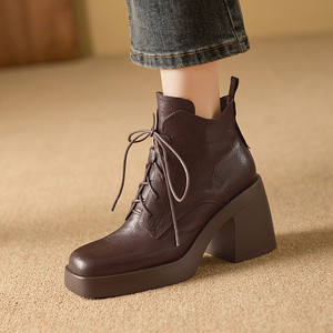 Zapatos de Vestir Formales y Casuales de Cuero Genuino para Hombre, Talla Grande, Transpirables y Resistentes al Desgaste, para Otoño y Bodas - Product Image 4