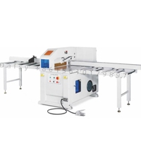 Scie à palette pneumatique MJ276B pour le travail du bois, scie à coupe transversale pour bois, machine à scier le bois