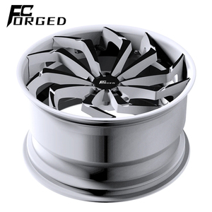 Deep Lip Forged Wheels 26 30 Inch 2 Piece Rims with 12" Lip Custom Wheels Forged Aluminum - Product Image 6