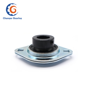 Unité <span class=keywords><strong>de</strong></span> palier à semelle à alésage <span class=keywords><strong>de</strong></span> 3/4 pouce SAPFL204-12 avec collier excentrique et boîtier en acier pressé - Product Image 2