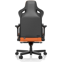 Chaise de jeu Kaiser 3 taille XL, plusieurs couleurs, tissu orange cendré, chaise de bureau de jeu, sécurité et durabilité, chaise de jeu haut de gamme jusqu'à 400 livres
