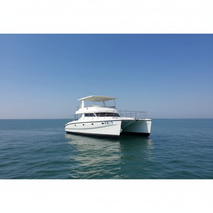 Grandsea 40 pieds Catamaran <span class=keywords><strong>de</strong></span> <span class=keywords><strong>luxe</strong></span> en fibre <span class=keywords><strong>de</strong></span> verre <span class=keywords><strong>Bateau</strong></span> <span class=keywords><strong>de</strong></span> <span class=keywords><strong>plaisance</strong></span> avec moteur intérieur pour le yachting touristique aux Philippines - Product Image 1