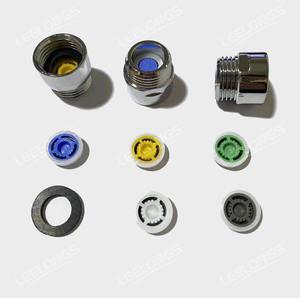 Pirinç su tasarrufu duş adaptörü-musluk/bide/duş için 1/2 boyut yüksek basınçlı duş başlığı akış regülatörü (OEM mevcut) - Product Image 6