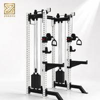 Appareil de musculation multifonctionnel professionnel à double poulie réglable pour entraînement fonctionnel et croisement de câbles, idéal pour la salle de sport