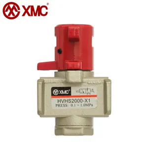 Pressure relief 3 port valve with locking holes