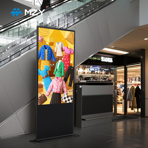 43 49 55 65 pouces Affichage capacitif de signalisation numérique Version réseau Machine publicitaire verticale pour ascenseurs de magasins de détail - Product Image 1