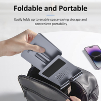 Stasiun Dok Hub Usb harga pabrik dudukan Laptop Aluminium tak terlihat logam Notebook