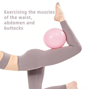 Kit de Inicio de Pilates para el Hogar, 13 Piezas, Color Rosa, Accesorios de Pilates, Juego de Bandas de Resistencia, Anillo y Pelota con Bandas de Resistencia - Product Image 4