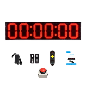 Tableau d'affichage LED mural multisports 12 pouces, affichage simple face pour basketball et football en salle, télécommande sans fil, alimentation par prise secteur - Product Image 6