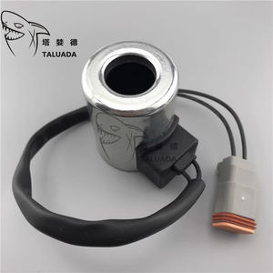 صمام ملف لولبي للقفل الآمن من تالوادا 12 فولت 24 فولت 1019 لـ XE135 XE150 XE215 XE245 XE305 - Product Image 3