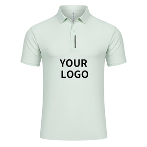 High Quality <b>Half</b>-Zipper Blank Sports Polo <b>Shirts</b> Custom Short Sleeve Golf <b>Shirt</b> Dry Fit Polo <b>Shirt</b> - Product Image 2