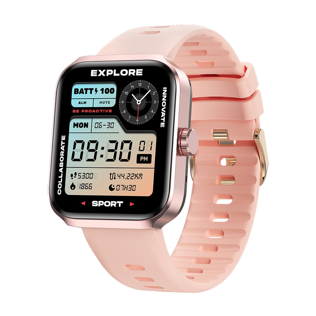 2026 NX22 Unisex Square Smart Watch 1.78Inch AMOLED Screen BT Call IP68 Heart Rate Waterproof Outdoor GPS AI Voice Assistant