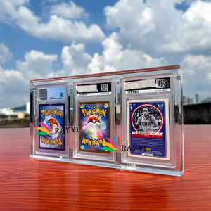 Ray Yi dày biểu tượng tùy chỉnh Pokemon phân loại thẻ từ psaed slab bảo vệ acrylic hiển thị trường hợp - Product Image 6