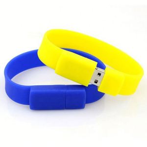 Custom Bracelets Promotional Gift Wristband Football Wristbands with Logo Wrist Band Silicone Bracelet with <b>USB</b> <b>Flash</b> <b>Drive</b> - Product Image 4