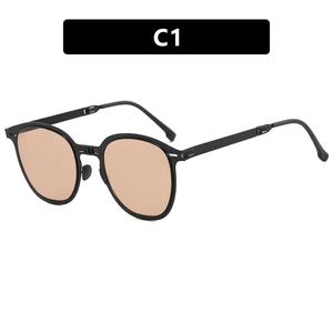 Nuevas <span class=keywords><strong>gafas</strong></span> de sol plegables de metal polarizadas para hombres que conducen día y noche lentes fotocromáticas mujeres <span class=keywords><strong>gafas</strong></span> de sol polarizadas - Product Image 6