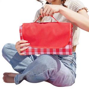 Manta de Picnic Plegable Personalizada, Suave, Ligera, Portátil, Resistente a la Arena y al Agua, para Exteriores y Camping - Product Image 1