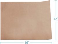Paquete de 3 láminas de papel de transferencia térmica de 12 x 16 pulgadas para ropa, antiadherente, resistente al calor, tapete de fibra de vidrio PTFE para manualidades