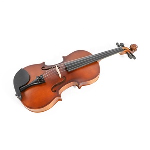 STARWAY <span class=keywords><strong>Violon</strong></span> en bois de tilleul mat rétro 2/<span class=keywords><strong>4</strong></span> 3/<span class=keywords><strong>4</strong></span> <span class=keywords><strong>4</strong></span>/<span class=keywords><strong>4</strong></span>, instrument de musique avec étui pour débutants et enfants - Product Image 2