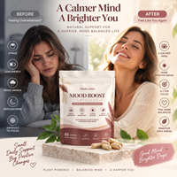 Capsules de stimulation de l'humeur en marque privée, soulagement du stress, soutien à l'équilibre de l'humeur, fabrication OEM ODM